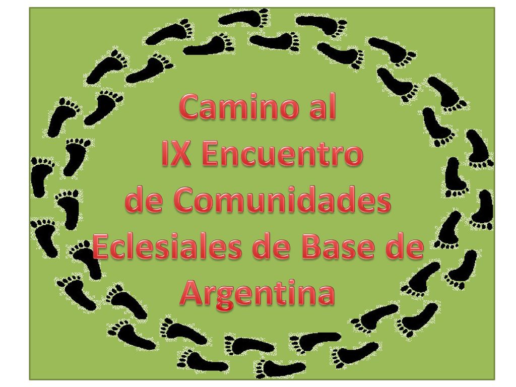 Camino al IX Encuentro de Comunidades Eclesiales de Base de Argentina