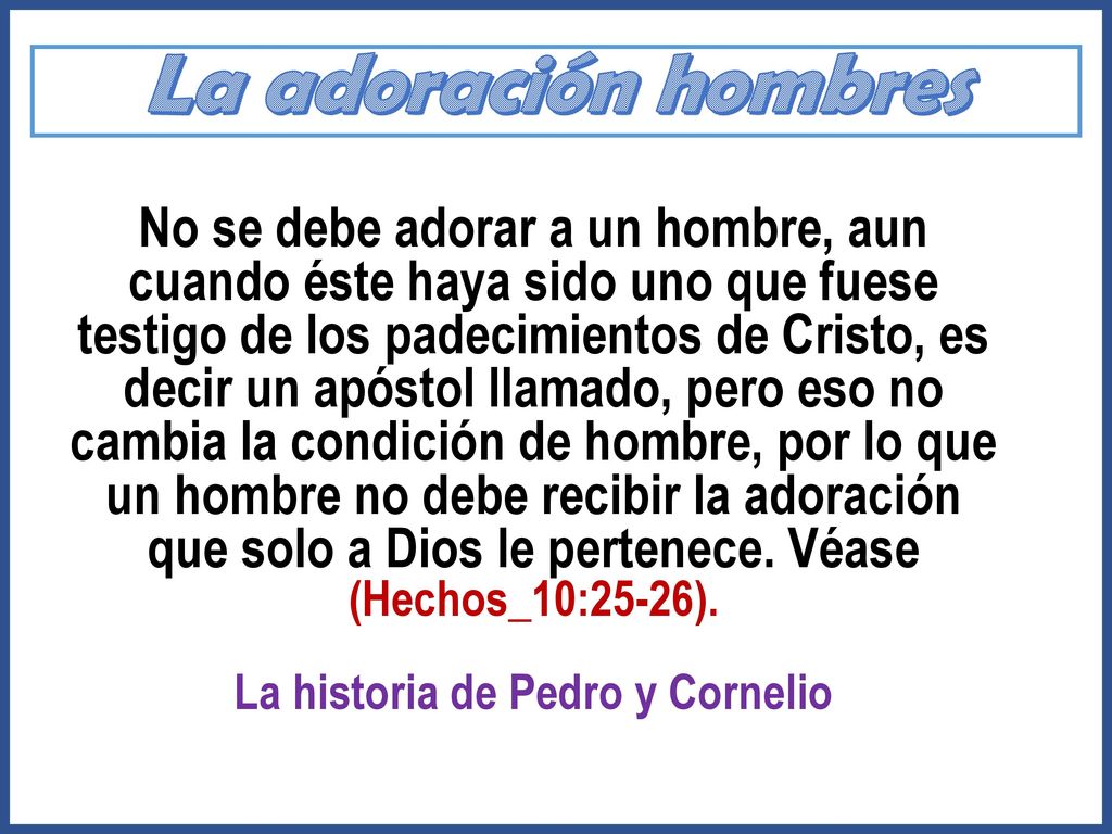 La historia de Pedro y Cornelio