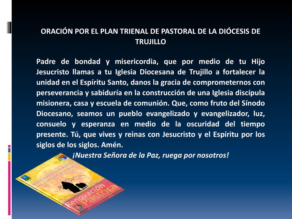 ¡Nuestra Señora de la Paz, ruega por nosotros!