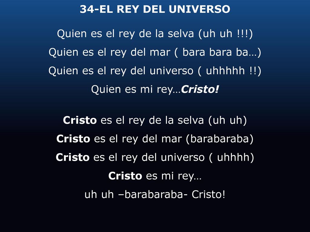 Quien es el rey de la selva (uh uh !!!)