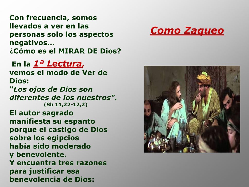 Con frecuencia, somos llevados a ver en las personas solo los aspectos negativos...