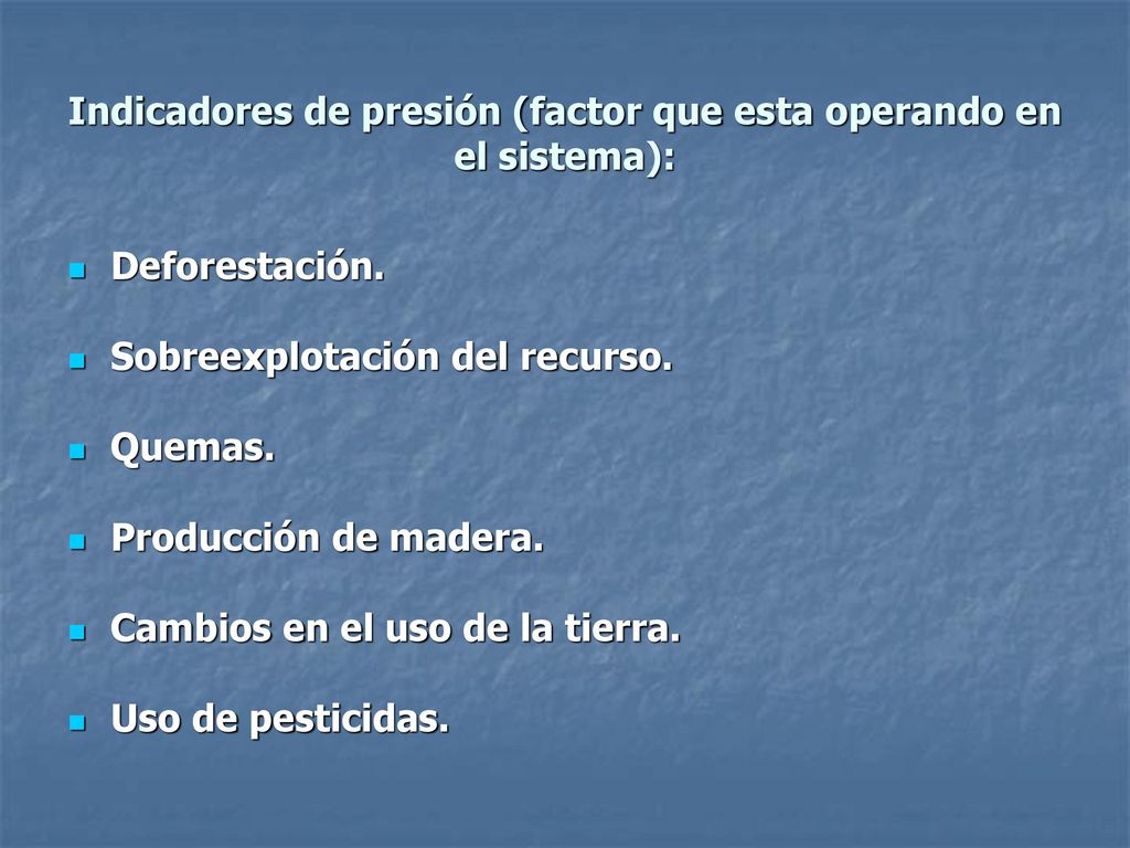Indicadores de presión (factor que esta operando en el sistema):