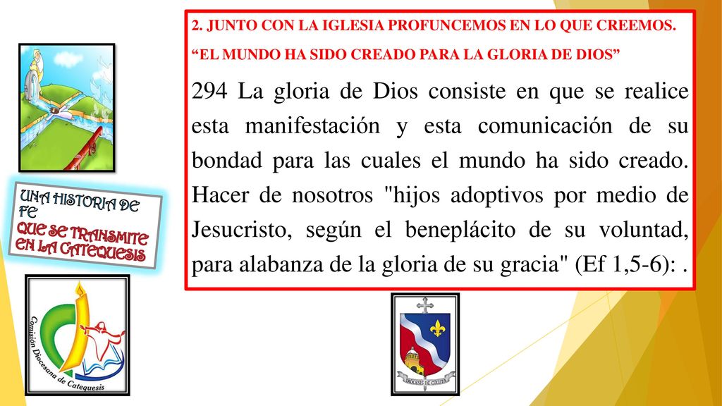 2. JUNTO CON LA IGLESIA PROFUNCEMOS EN LO QUE CREEMOS.