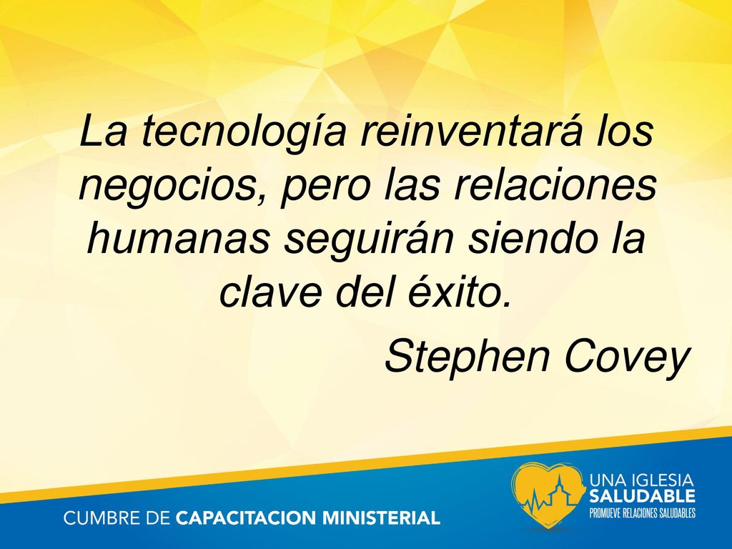 La tecnología reinventará los negocios, pero las relaciones humanas seguirán siendo la clave del éxito.