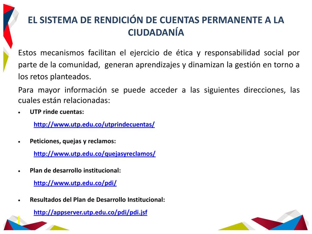EL SISTEMA DE RENDICIÓN DE CUENTAS PERMANENTE A LA CIUDADANÍA
