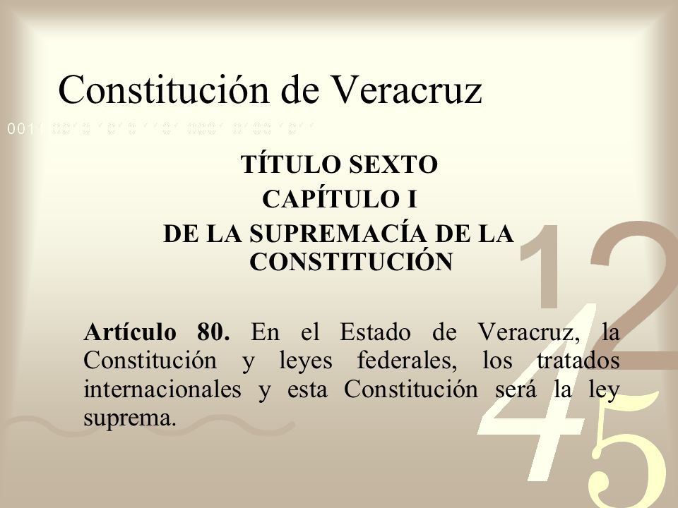 Constitución de Veracruz