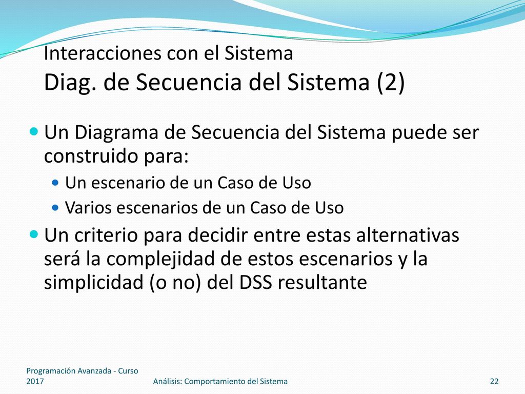 Interacciones con el Sistema Diag. de Secuencia del Sistema (2)