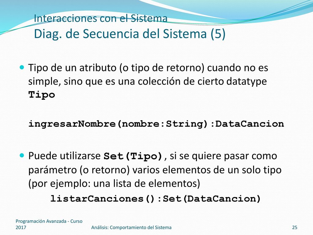 Interacciones con el Sistema Diag. de Secuencia del Sistema (5)