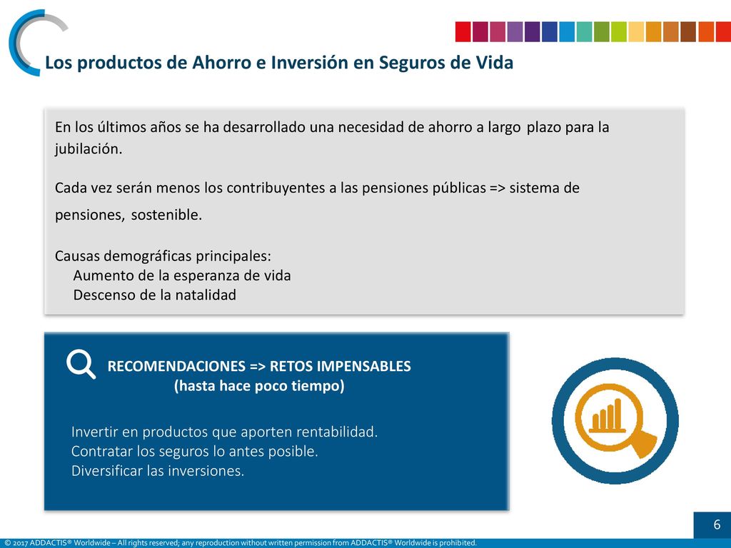 Los productos de Ahorro e Inversión en Seguros de Vida