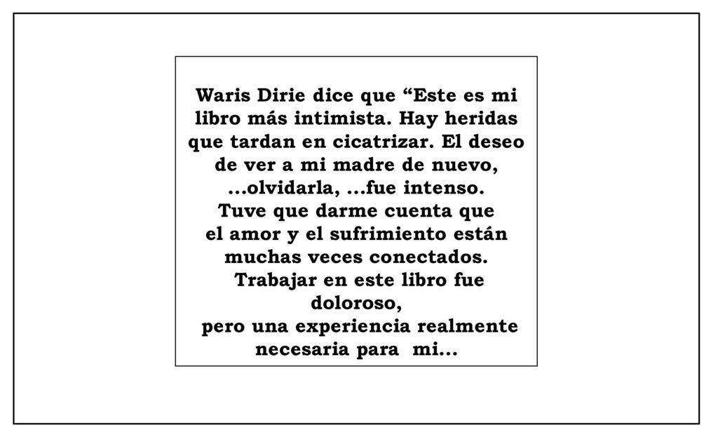 Tuve que darme cuenta que el amor y el sufrimiento están