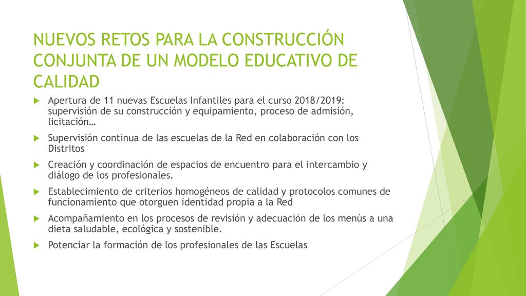 NUEVOS RETOS PARA LA CONSTRUCCIÓN CONJUNTA DE UN MODELO EDUCATIVO DE CALIDAD