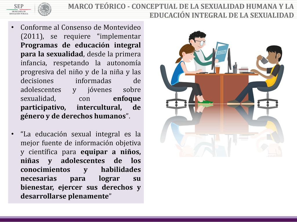 MARCO TEÓRICO- CONCEPTUAL DE LA SEXUALIDAD HUMANA Y LA EDUCACIÓN INTEGRAL DE LA SEXUALIDAD