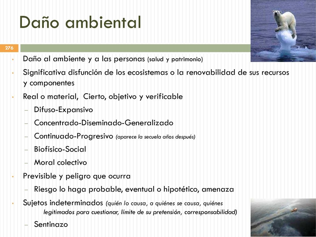 Intereses y Acciones Debe haber daño o afectación para que haya acción