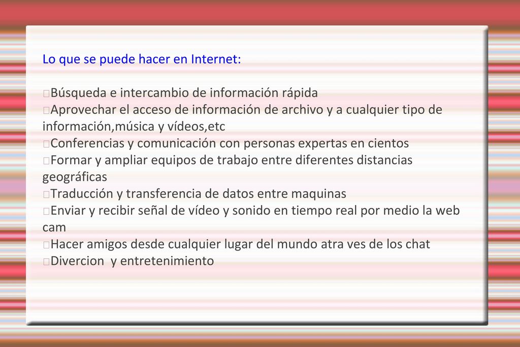 Telnet: acceso remoto a un servidor de la red, no es frecuente que el usuario medio lo necesite