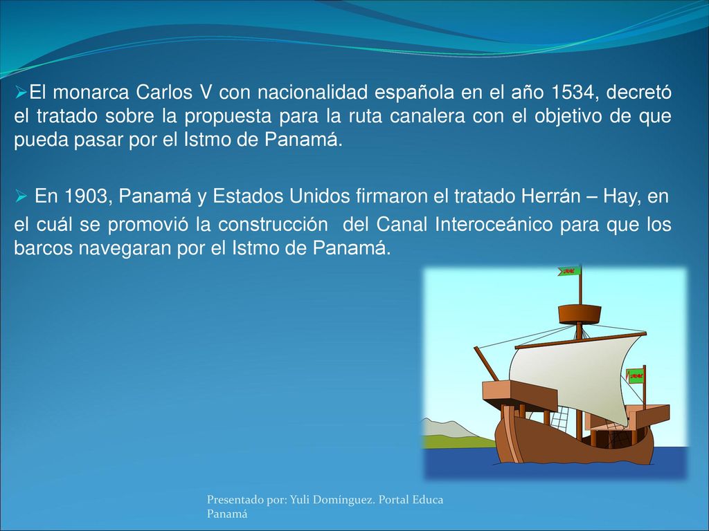 En 1903, Panamá y Estados Unidos firmaron el tratado Herrán – Hay, en