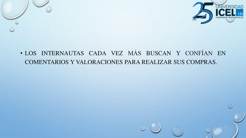 los internautas cada vez más buscan y confían en comentarios y valoraciones para realizar sus compras.