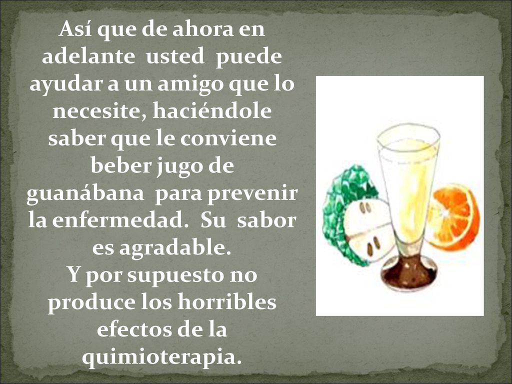 Y por supuesto no produce los horribles efectos de la quimioterapia.