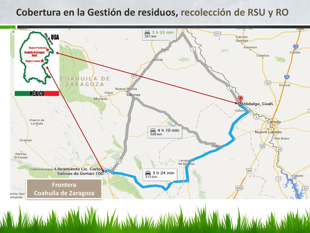 Cobertura en la Gestión de residuos, recolección de RSU y RO
