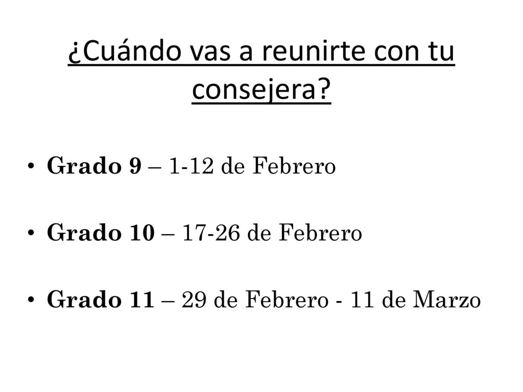 Recibe permiso de tus padres para participar en las clases avanzadas (Pre-AP y/o AP)