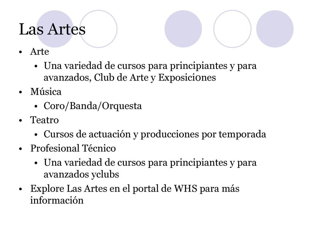 Las Artes Arte. Una variedad de cursos para principiantes y para avanzados, Club de Arte y Exposici0nes.