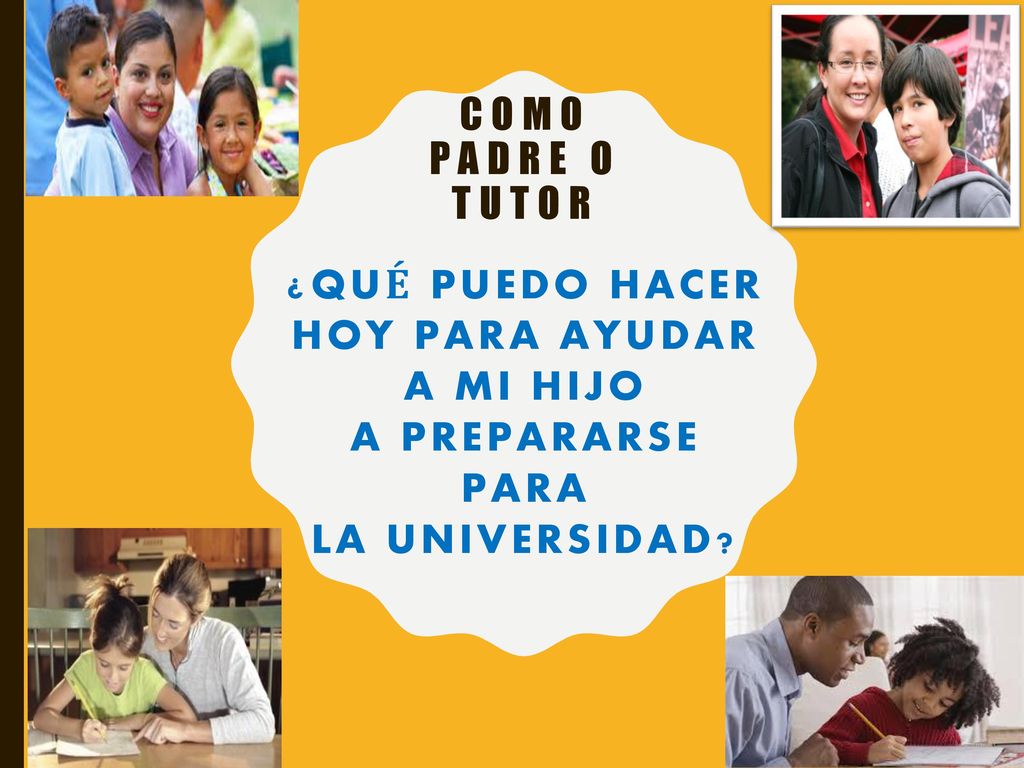 ¿QUÉ PUEDO HACER HOY PARA AYUDAR A MI HIJO A PREPARARSE PARA