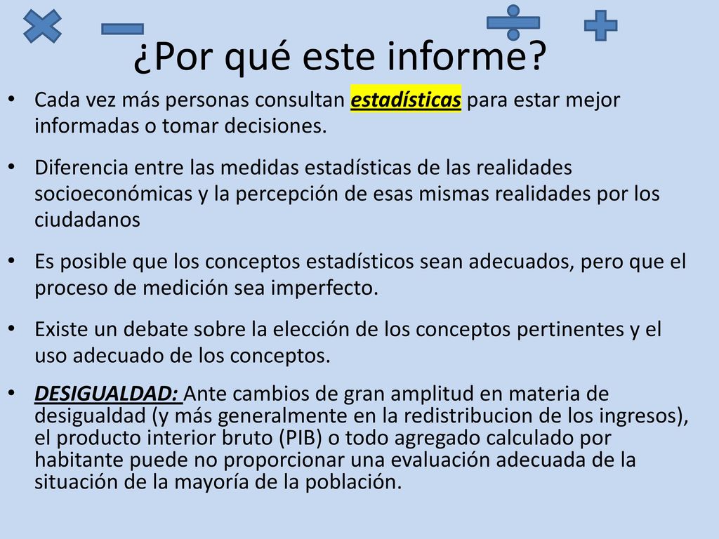 ¿Por qué este informe Cada vez más personas consultan estadísticas para estar mejor informadas o tomar decisiones.