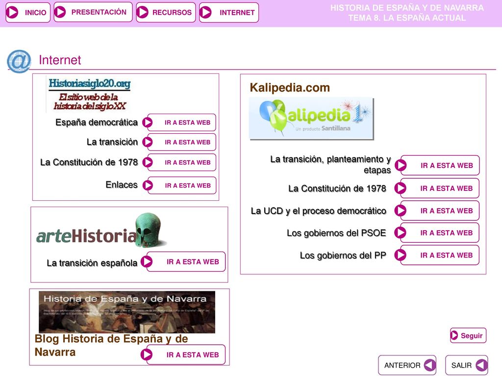 Internet Kalipedia.com Blog Historia de España y de Navarra