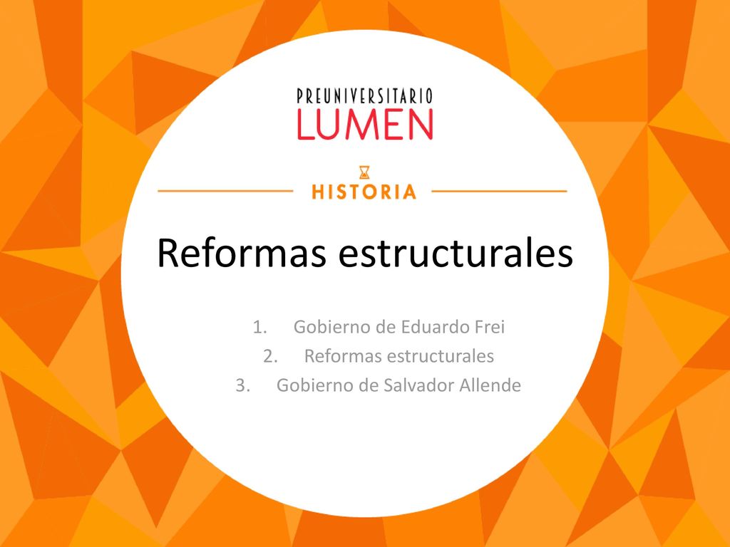 Reformas estructurales