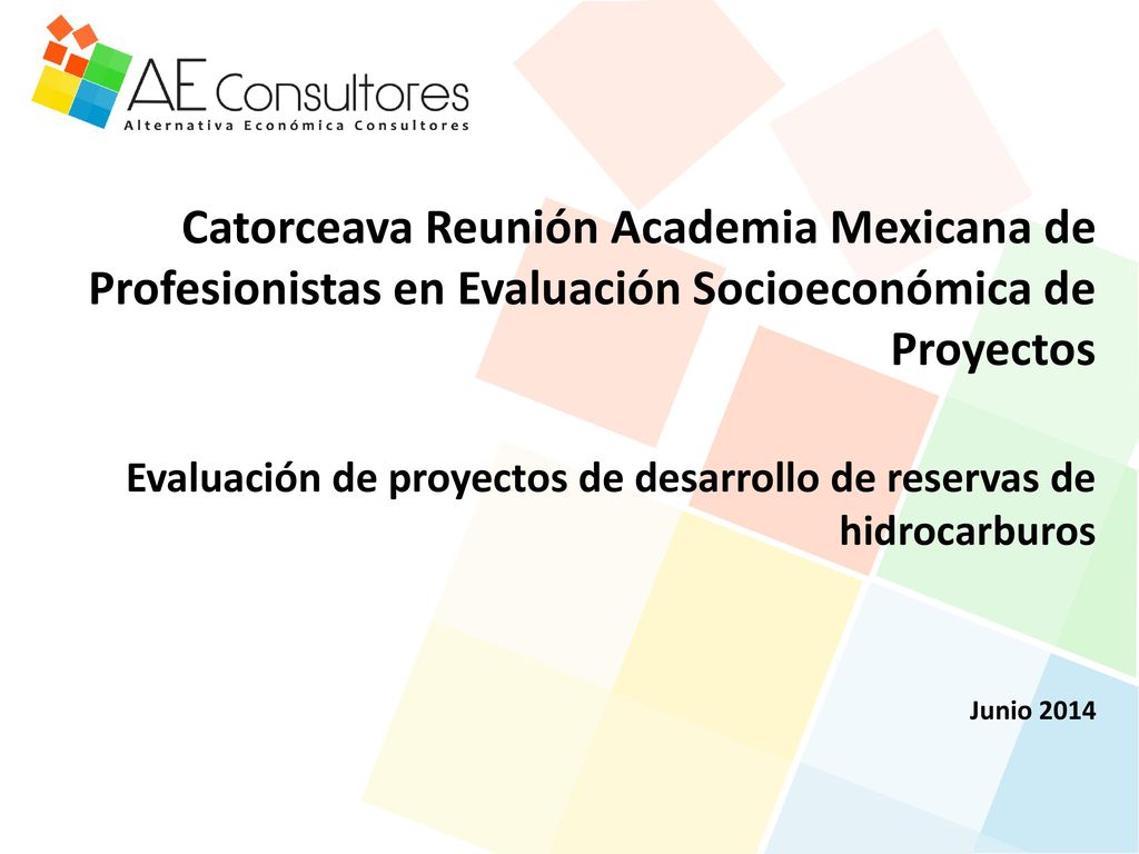 Catorceava Reunión Academia Mexicana de Profesionistas en Evaluación Socioeconómica de Proyectos
