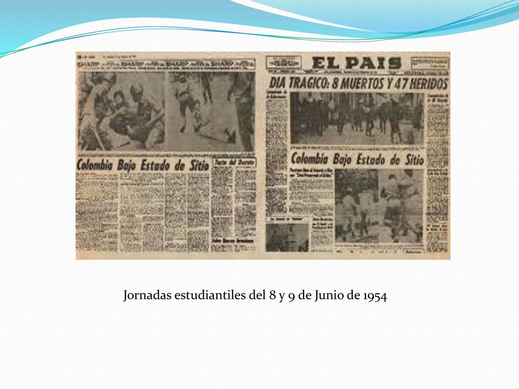 Jornadas estudiantiles del 8 y 9 de Junio de 1954
