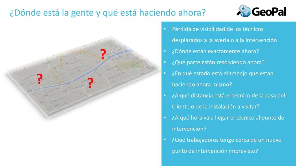 ¿Dónde está la gente y qué está haciendo ahora