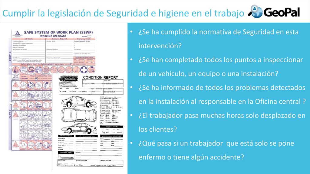 Cumplir la legislación de Seguridad e higiene en el trabajo