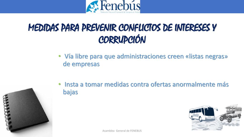 MEDIDAS PARA PREVENIR CONFLICTOS DE INTERESES Y CORRUPCIÓN