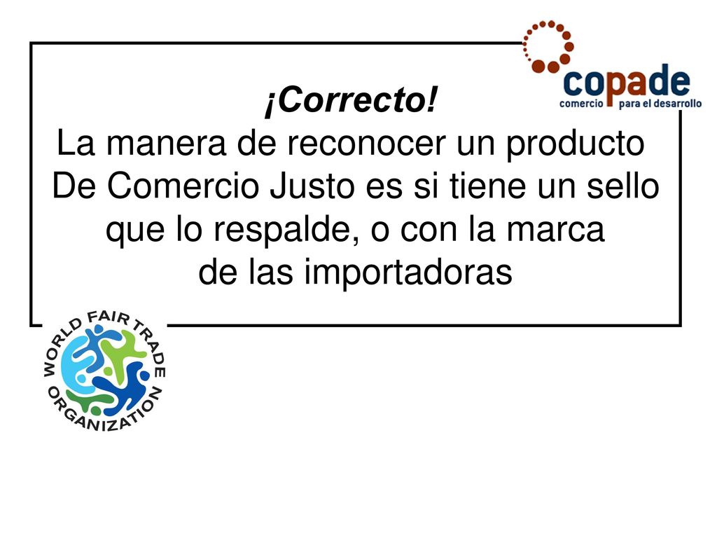 La manera de reconocer un producto