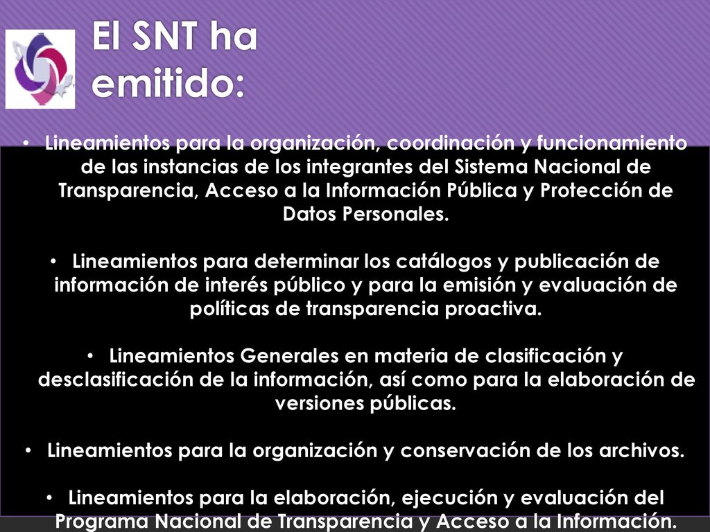 Lineamientos para la organización y conservación de los archivos.