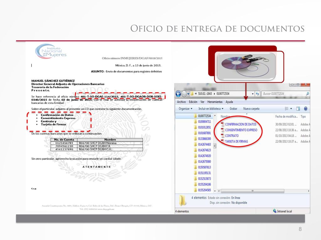 Este documento debe contener el contrato junto con todos sus anexos.