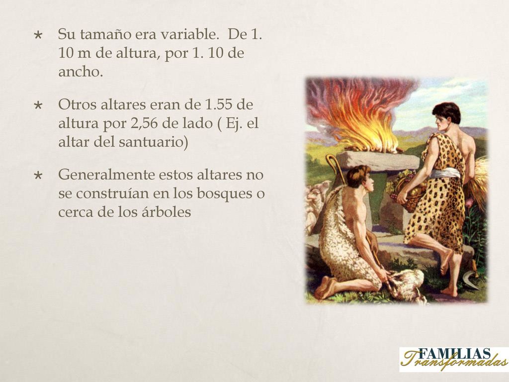 Su tamaño era variable. De m de altura, por de ancho.