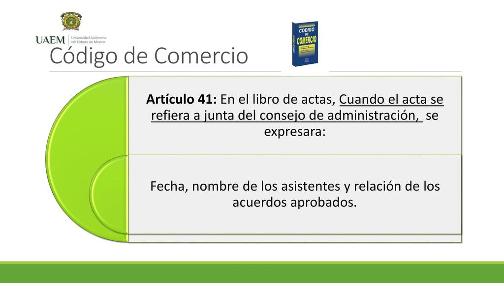 Fecha, nombre de los asistentes y relación de los acuerdos aprobados.