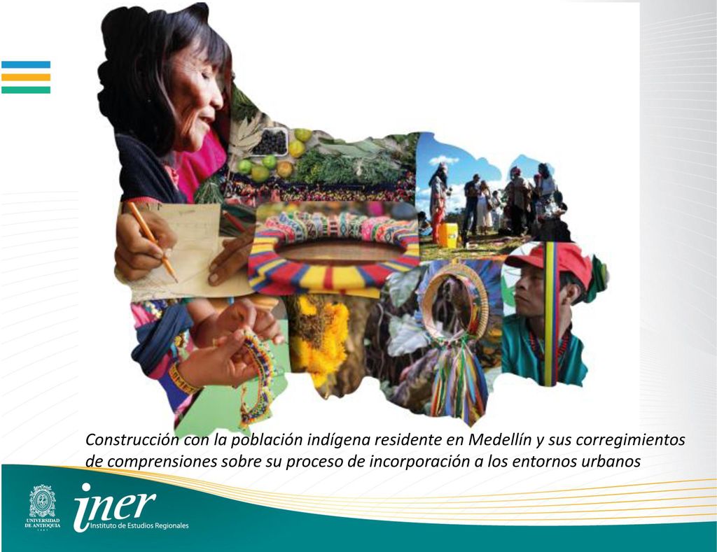 Construcción con la población indígena residente en Medellín y sus corregimientos de comprensiones sobre su proceso de incorporación a los entornos urbanos