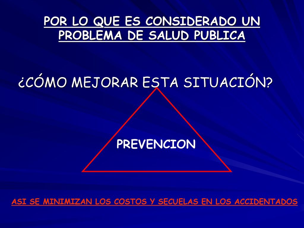 POR LO QUE ES CONSIDERADO UN PROBLEMA DE SALUD PUBLICA