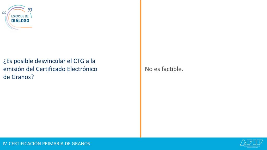 ¿Es posible desvincular el CTG a la emisión del Certificado Electrónico de Granos