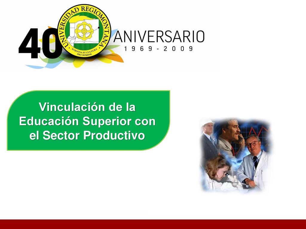 Vinculación de la Educación Superior con el Sector Productivo