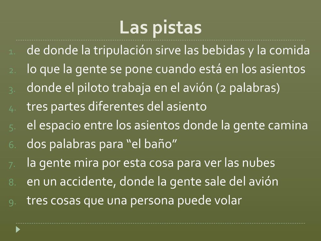 Las pistas de donde la tripulación sirve las bebidas y la comida