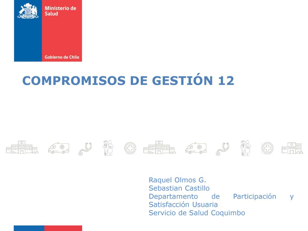 COMPROMISOS DE GESTIÓN 12