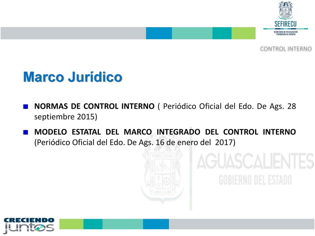 NORMAS DE CONTROL INTERNO ( Periódico Oficial del Edo. De Ags
