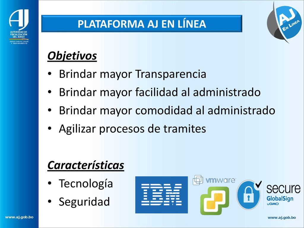 Brindar mayor Transparencia Brindar mayor facilidad al administrado