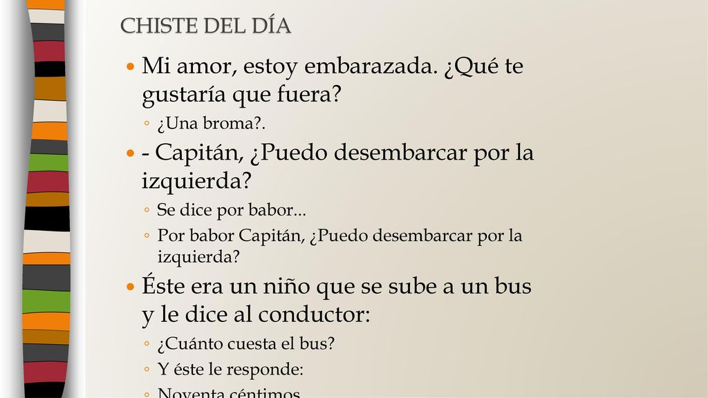Mi amor, estoy embarazada. ¿Qué te gustaría que fuera