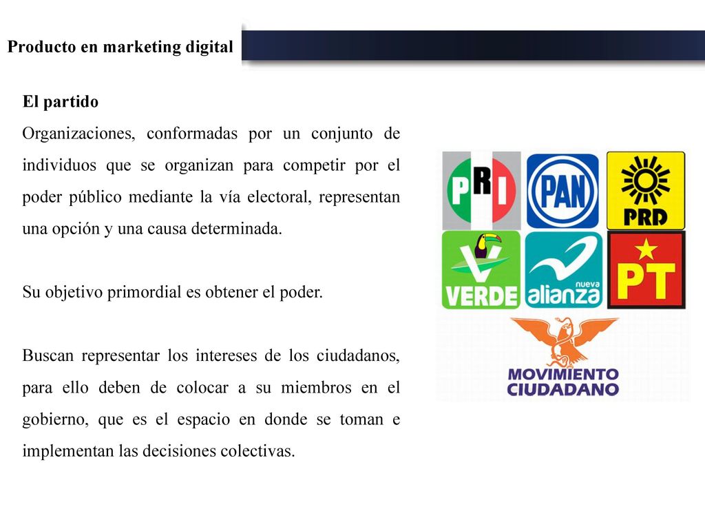 Producto en marketing digital