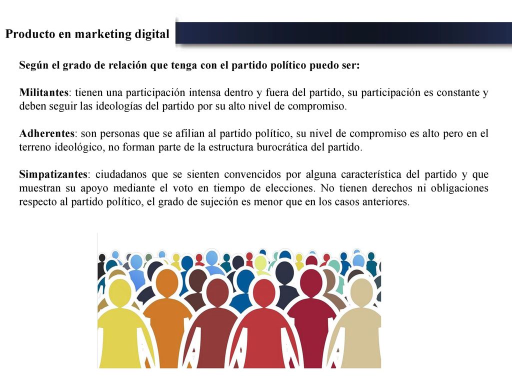 Producto en marketing digital