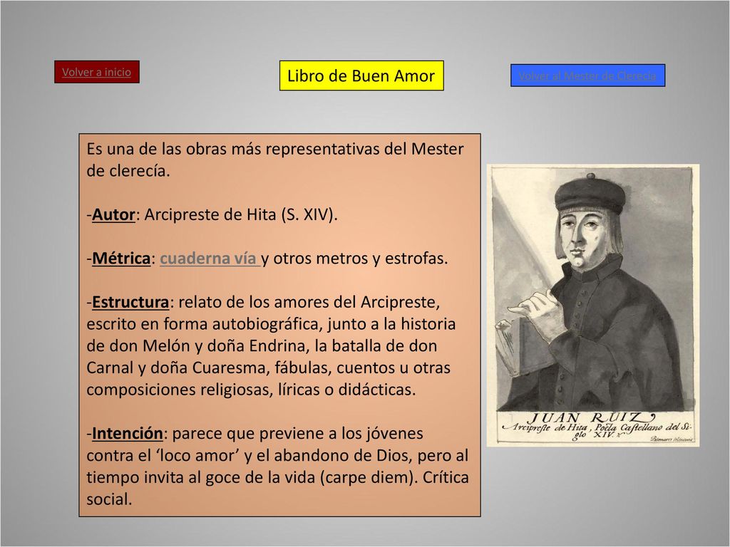 Es una de las obras más representativas del Mester de clerecía.